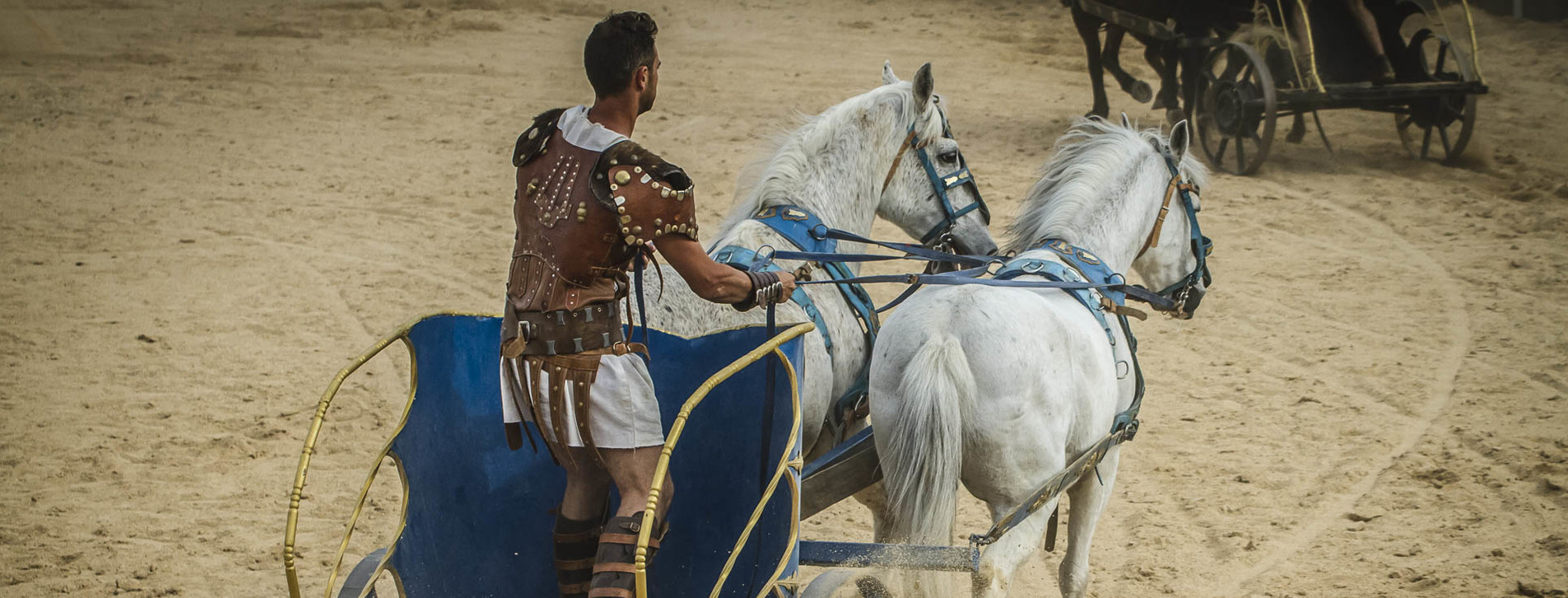 Фото 1 - Управление древней колесницей
