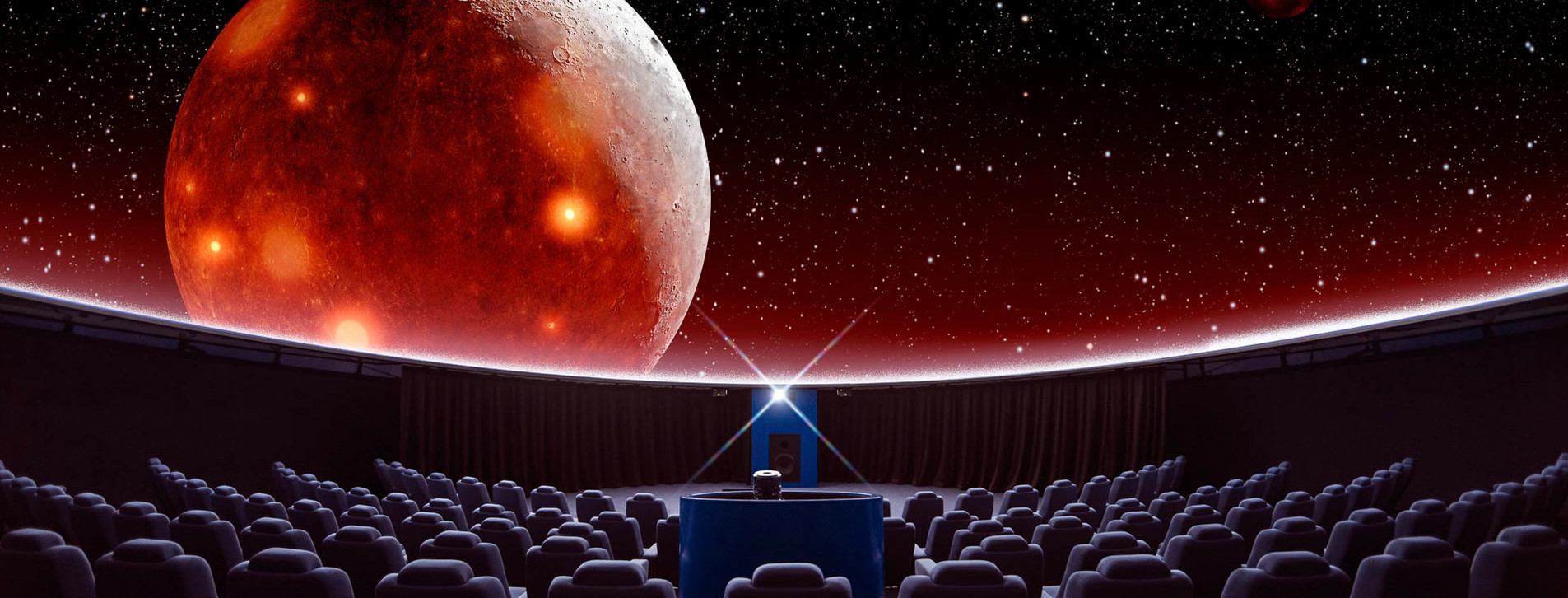 Фото 1 - Сферический кинотеатр для компании